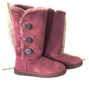 UGG tall purple boots